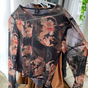 Urban outfitters dragon shirt